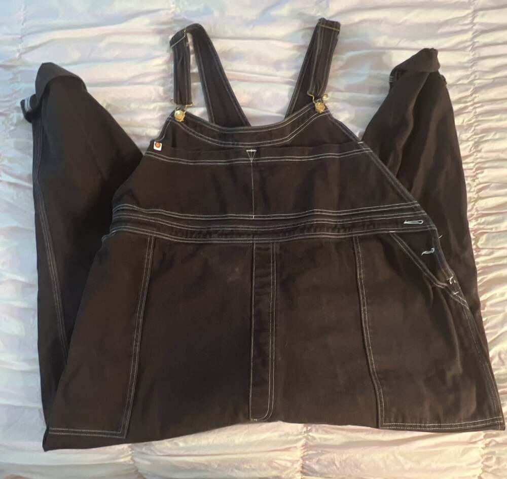 Big Bud Press Brown Overalls Size 1XL